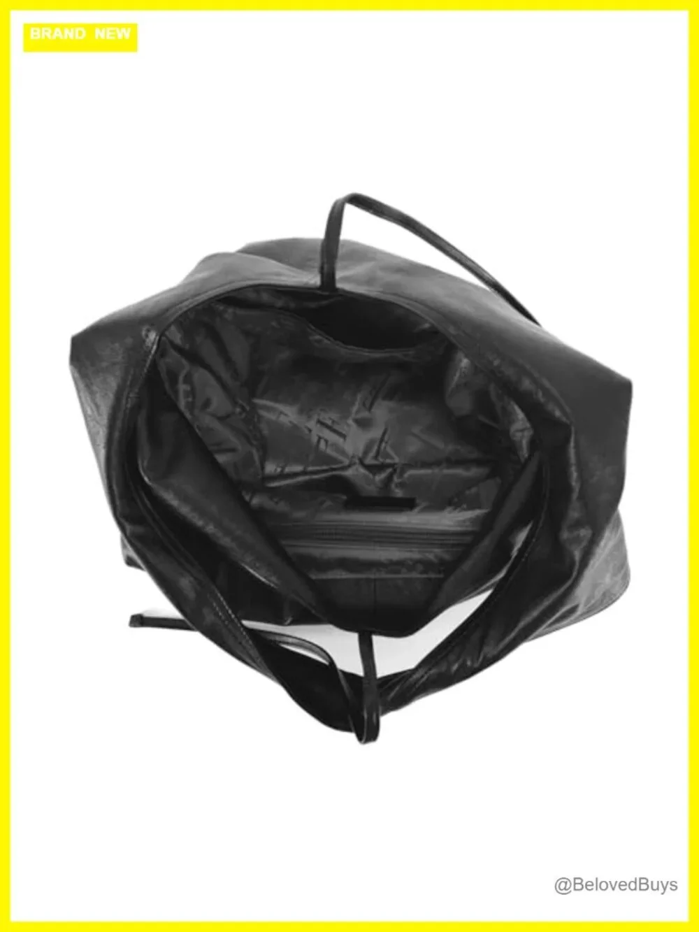 Vegan Leather Hobo Bag with Slouchy Shape, Fits 14